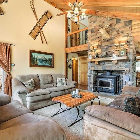 Cozy Utah Cabin With Deck And Fire Pit! Duck Creek Village Luaran gambar