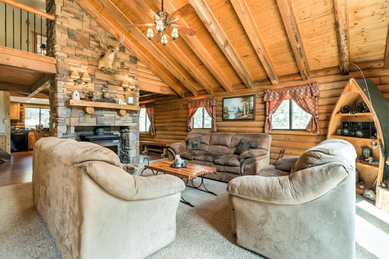 Cozy Utah Cabin With Deck And Fire Pit! Duck Creek Village Luaran gambar