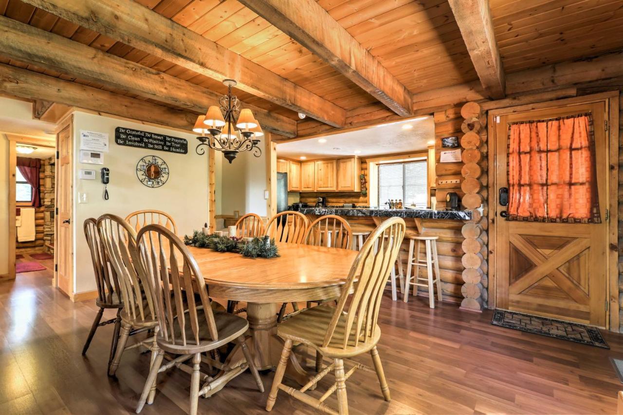 Cozy Utah Cabin With Deck And Fire Pit! Duck Creek Village Luaran gambar