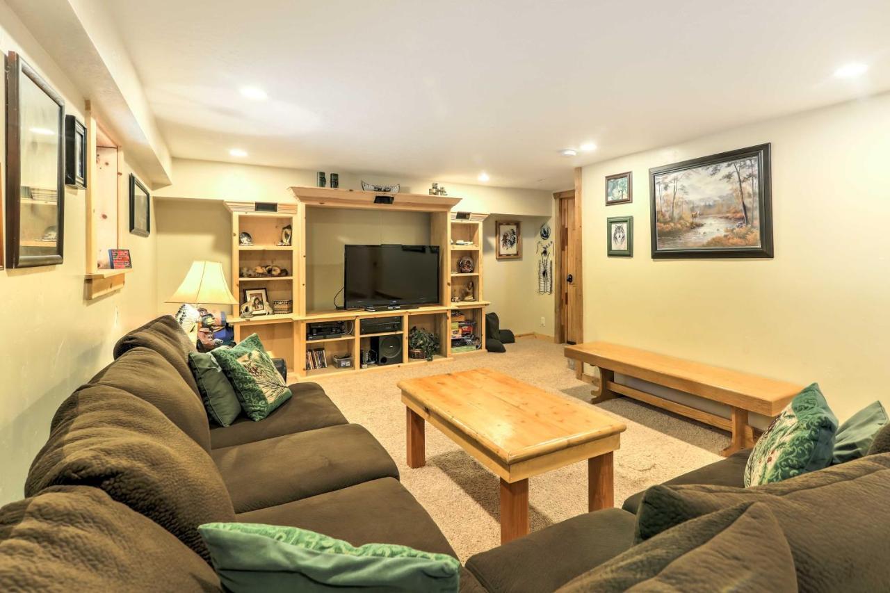 Cozy Utah Cabin With Deck And Fire Pit! Duck Creek Village Luaran gambar