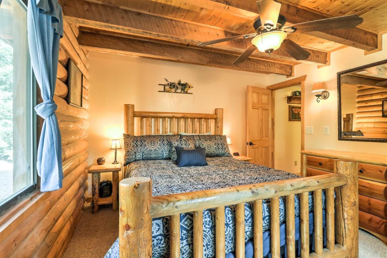 Cozy Utah Cabin With Deck And Fire Pit! Duck Creek Village Luaran gambar